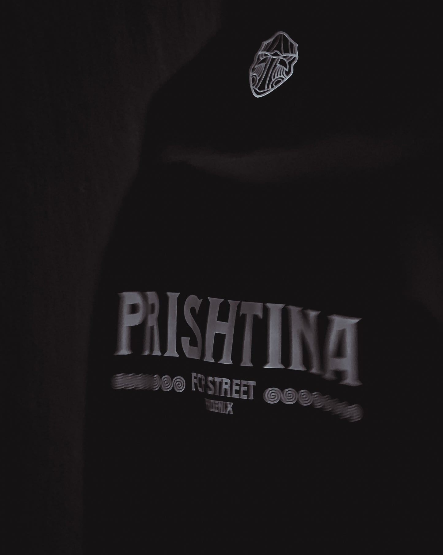 FCP STREET black zip hoodie