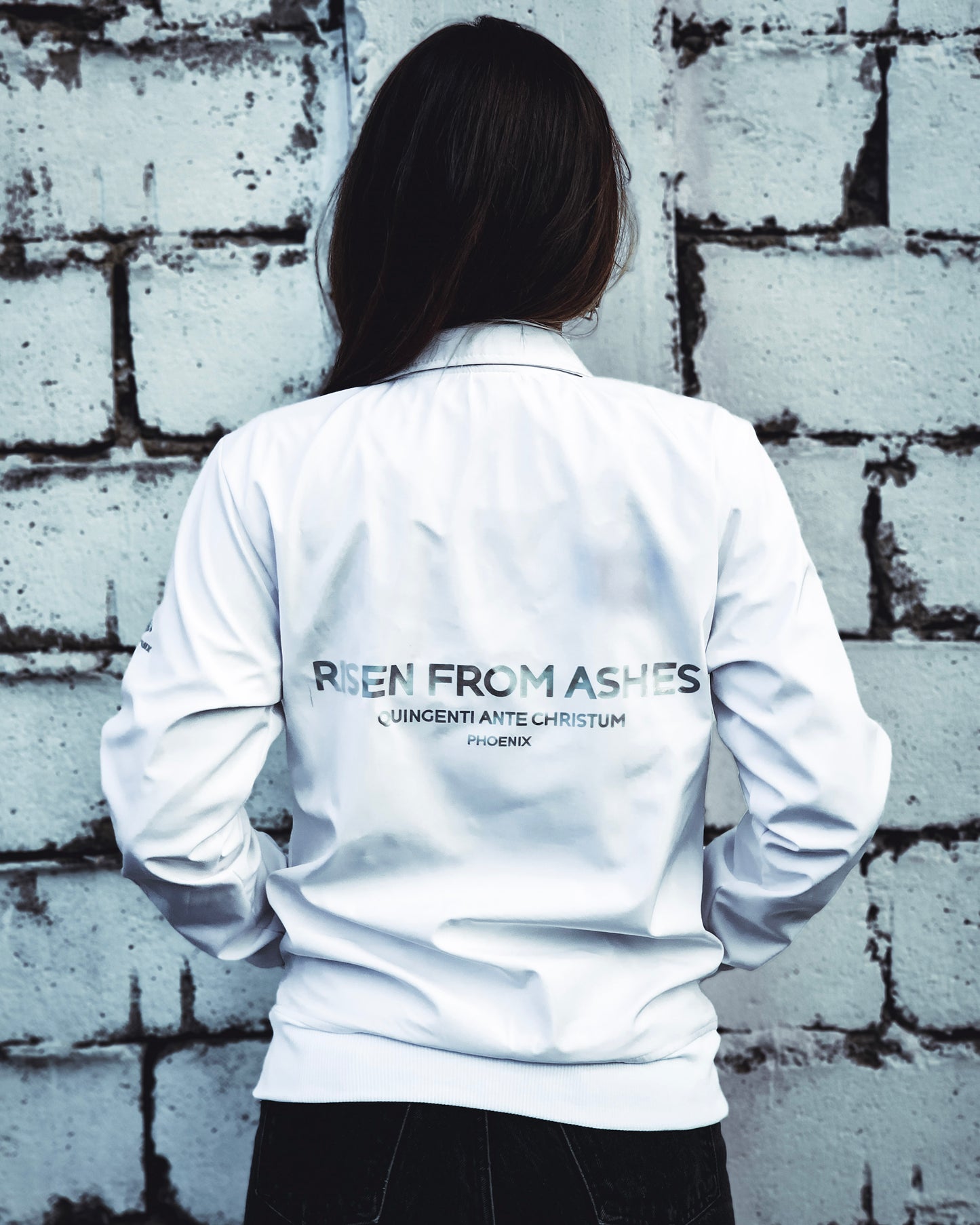 RISEN FROM ASHES - White Jacket (test)