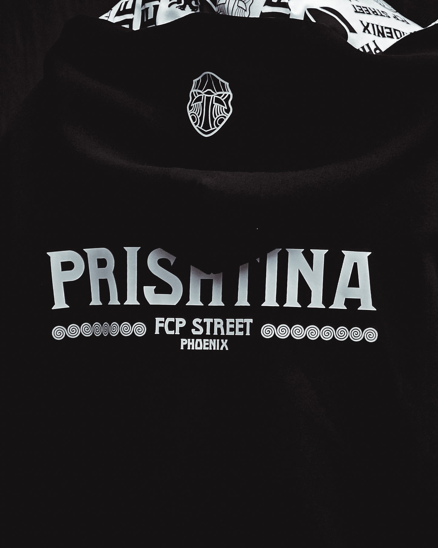 FCP STREET black zip hoodie