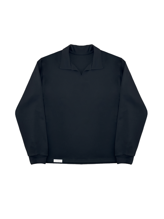 RISEN FROM ASHES - INITIAL COLLAR SWEATER