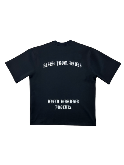 RISEN FROM ASHES - RISEN WARRIOR BLACK TEE