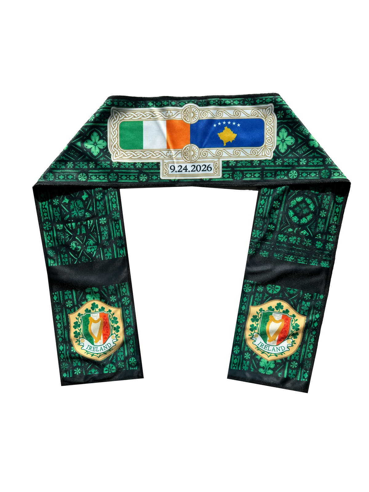 Ireland VS Kosovo Scarf